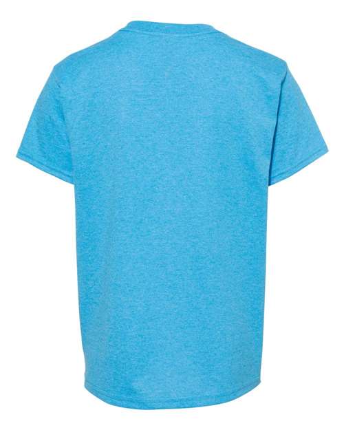 Gildan Youth Heavy Cotton™ T-Shirt 5000B - Heather Sapphire