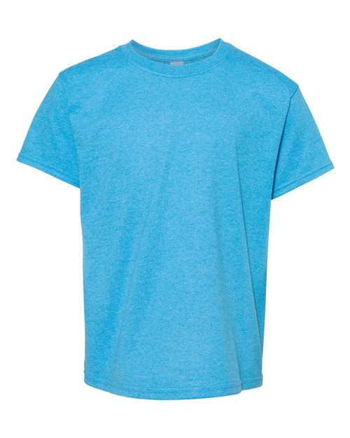Gildan Youth Heavy Cotton™ T-Shirt 5000B - Heather Sapphire