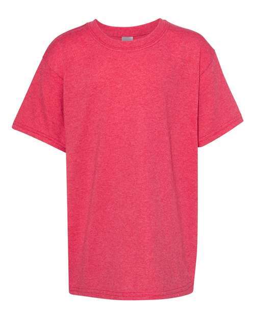 Gildan Youth Heavy Cotton™ T-Shirt 5000B - Heather Red