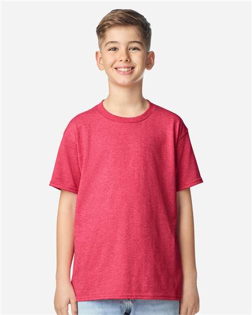 Gildan Youth Heavy Cotton™ T-Shirt 5000B - Heather Red