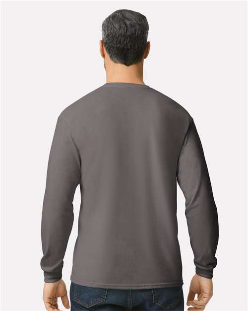 Gildan Unisex Heavy Cotton™ Long Sleeve T-Shirt 5400 - Charcoal