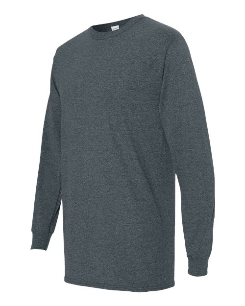 Gildan Unisex Heavy Cotton™ Long Sleeve T-Shirt 5400 - Dark Heather