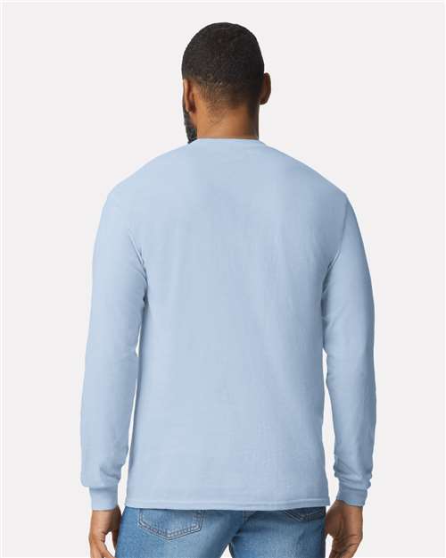 Gildan Unisex Heavy Cotton™ Long Sleeve T-Shirt 5400 - Light Blue