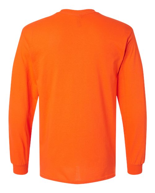 Gildan Unisex Heavy Cotton™ Long Sleeve T-Shirt 5400 - Orange