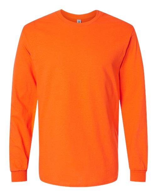 Gildan Unisex Heavy Cotton™ Long Sleeve T-Shirt 5400 - Orange