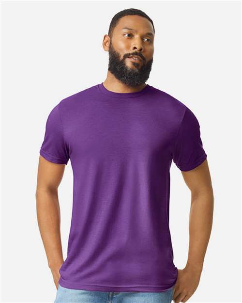 Gildan Unisex Softstyle® CVC T-Shirt 64000CVC - Amethyst
