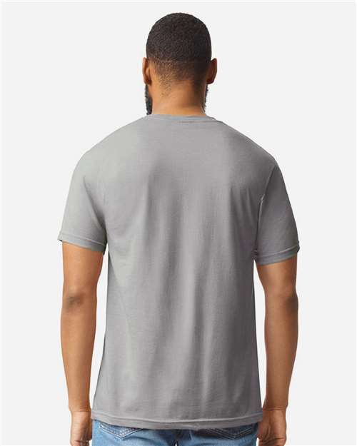 Gildan Unisex Softstyle® CVC T-Shirt 64000CVC - Cement