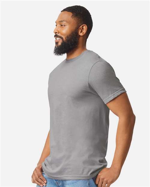 Gildan Unisex Softstyle® CVC T-Shirt 64000CVC - Cement