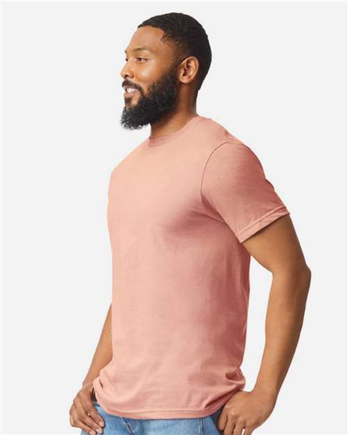 Gildan Unisex Softstyle® CVC T-Shirt 64000CVC - Dusty Rose