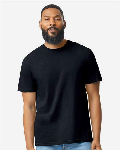 Gildan Unisex Softstyle® CVC T-Shirt 64000CVC - Pitch Black