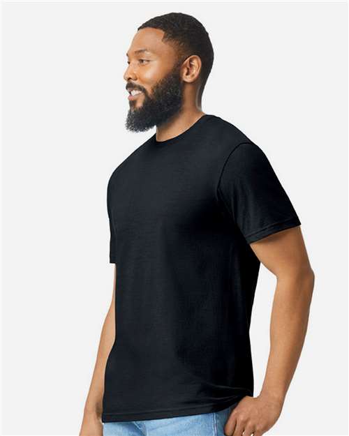 Gildan Unisex Softstyle® CVC T-Shirt 64000CVC - Pitch Black