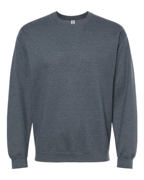 Gildan Unisex Softstyle® Midweight Crewneck Sweatshirt SF000 - Dark Heather