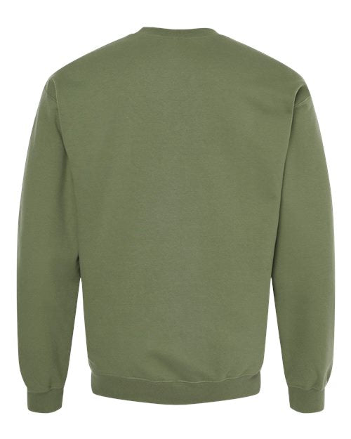 Gildan Unisex Softstyle® Midweight Crewneck Sweatshirt SF000 - Military Green