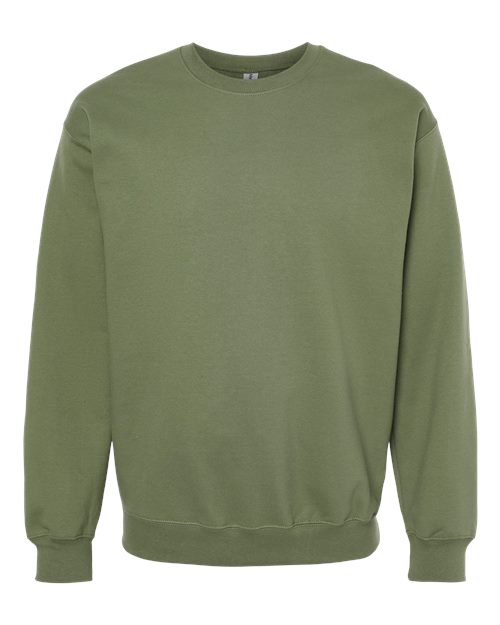Gildan Unisex Softstyle® Midweight Crewneck Sweatshirt SF000 - Military Green