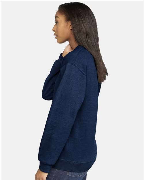 Gildan Unisex Softstyle® Midweight Crewneck Sweatshirt SF000 - Navy