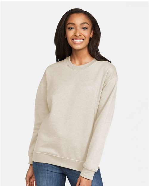 Gildan Unisex Softstyle® Midweight Crewneck Sweatshirt SF000 - Sand