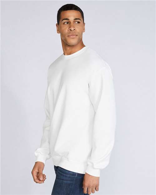 Gildan Unisex Softstyle® Midweight Crewneck Sweatshirt SF000 - White
