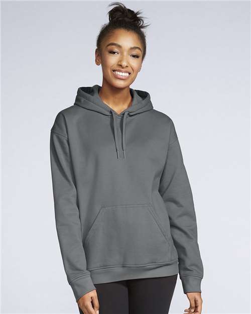 Gildan Unisex Softstyle® Midweight Hooded Sweatshirt SF500 - Charcoal