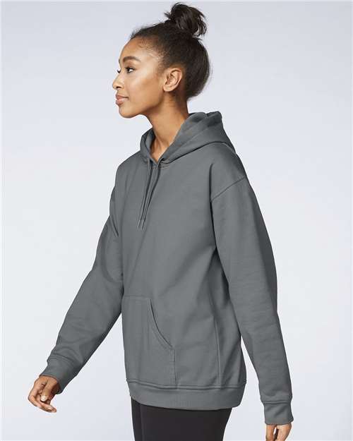 Gildan Unisex Softstyle® Midweight Hooded Sweatshirt SF500 - Charcoal