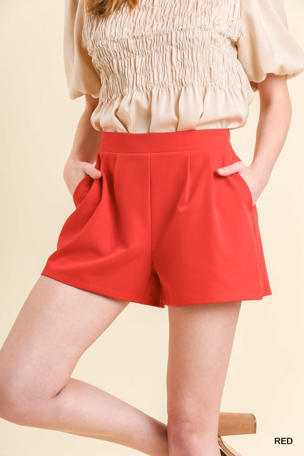 Umgee Pleated Shorts